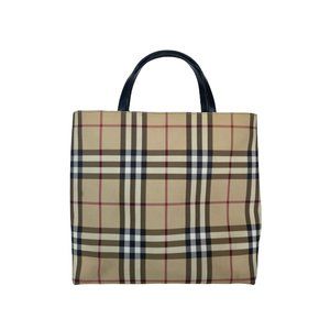 Burberry Nova Check Tote 11.5"L x 4"W x 10.5"H